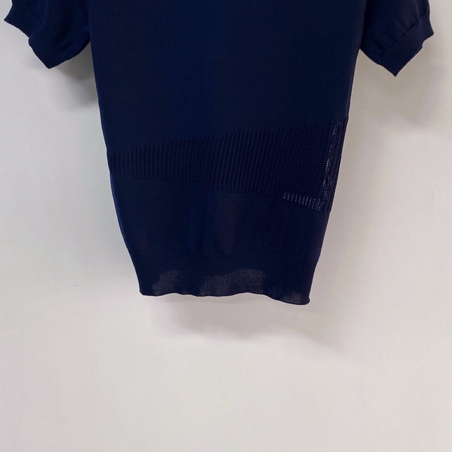 CHANEL 26S SHORT-SLEEVE KNIT TOP STYLE 1087