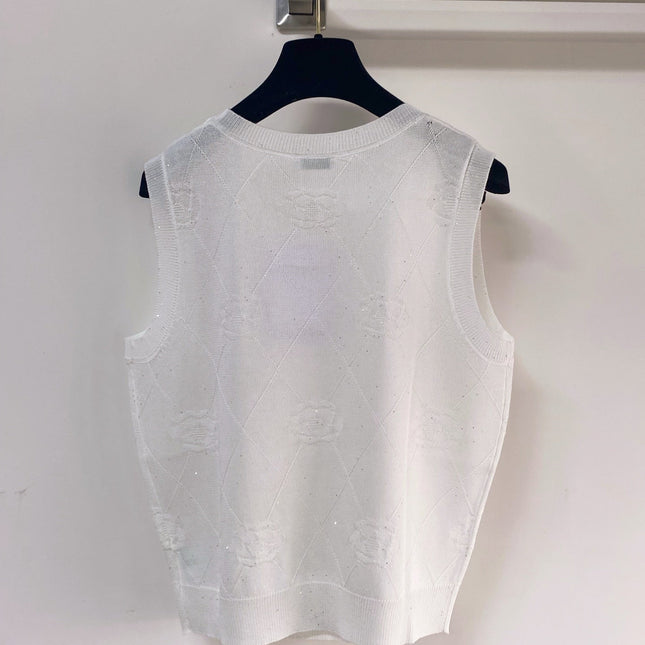 CHANEL 26S KNIT TANK TOP STYLE 1093