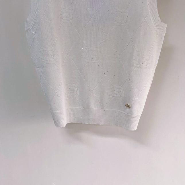 CHANEL 26S KNIT TANK TOP STYLE 1093