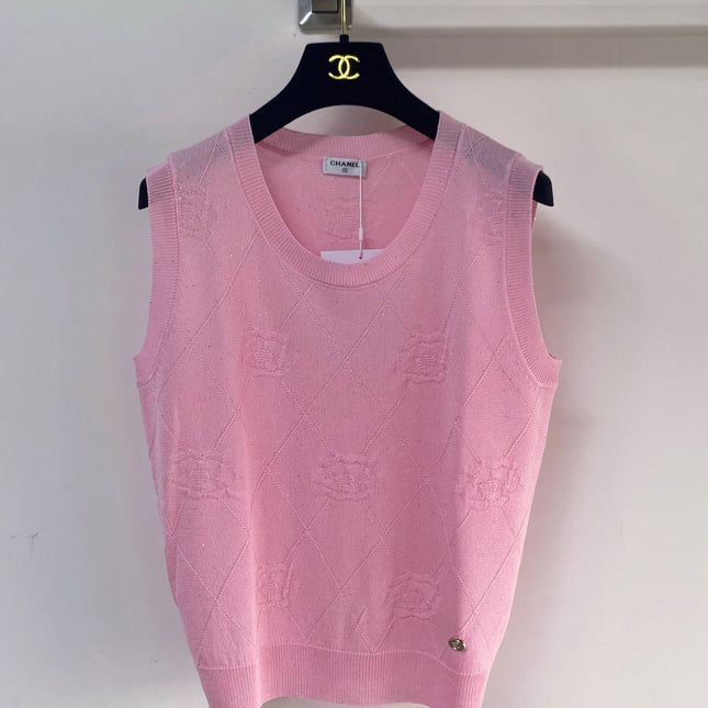 CHANEL 26S KNIT TANK TOP STYLE 1092