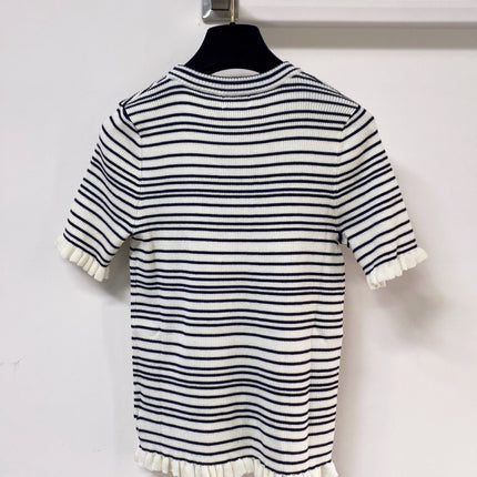CHANEL 26S SHORT-SLEEVE SWEATER STYLE 1051