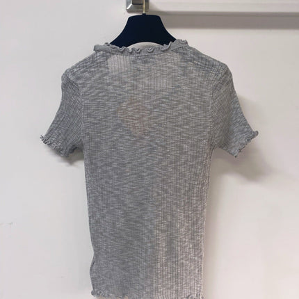 MIUMIU 26S SHORT-SLEEVED SWEATER STYLE 1136