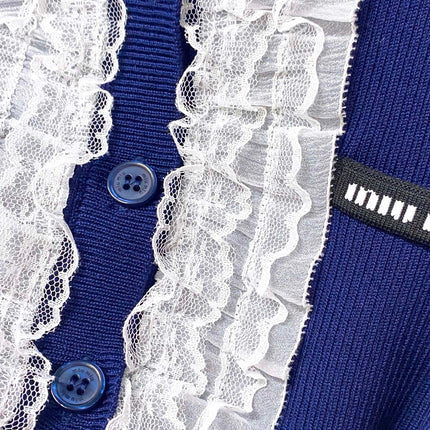 MIUMIU 26S SHORT-SLEEVED KNIT POLO SHIRT STYLE 1053