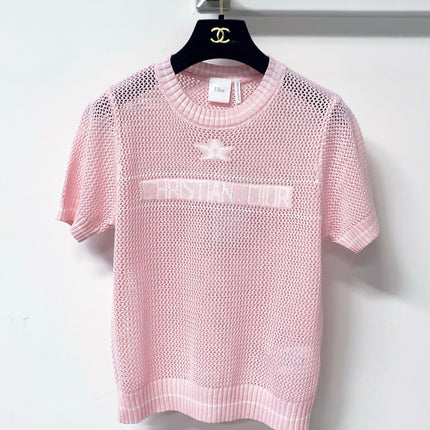 DIOR 26S SHORT-SLEEVED SWEATER 1265