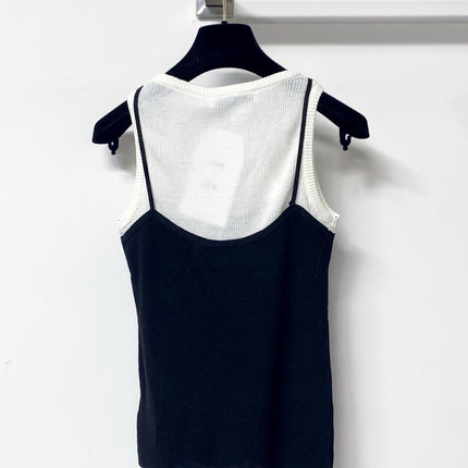 DIOR 26S KNIT SLEEVELESS TOP 1268