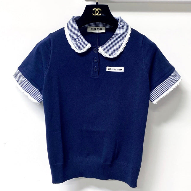 MIUMIU 26S KNIT POLO 1171