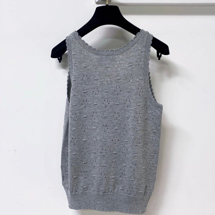 MIUMIU 26S SLEEVELESS KNIT TANK TOP 1152