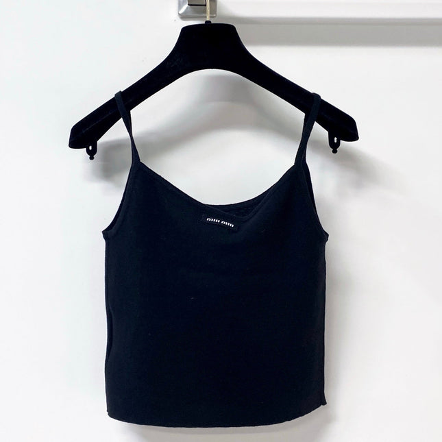 MIUMIU 26S KNIT CAMI TOP 1238