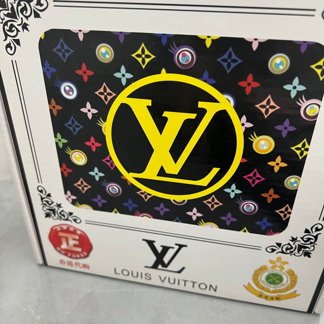 LV 25S BELT 38 MM IN BLACK CALFSKIN STAMP LOGO 593293