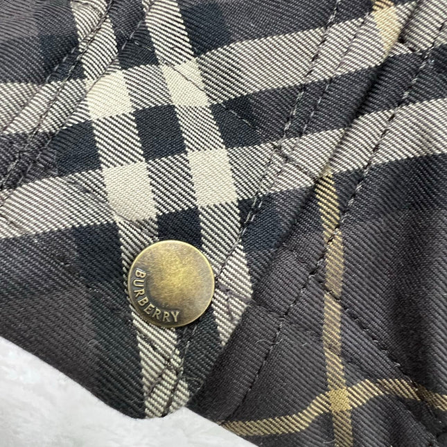 BURBERRY 25S COTTON PLAID JACKET 131