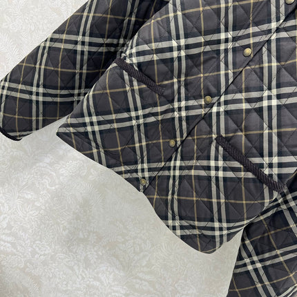 BURBERRY 25S COTTON PLAID JACKET 131