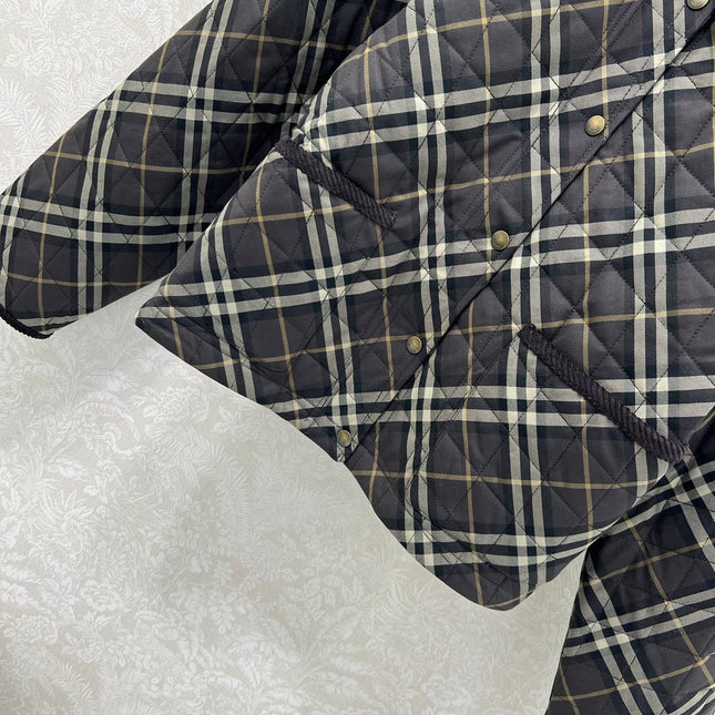 BURBERRY 25S COTTON PLAID JACKET 131