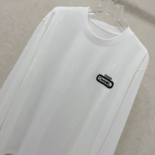 CHANEL 26S LONG-SLEEVE CREW NECK T-SHIRT 776