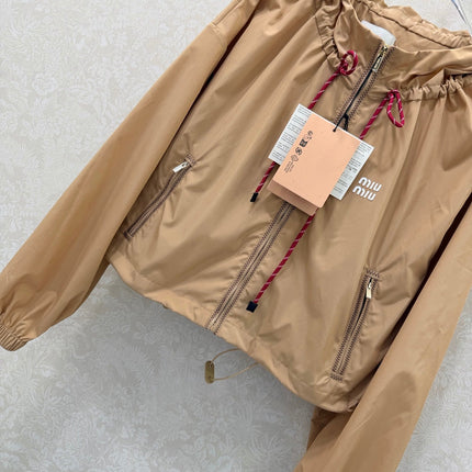 MIUMIU 26S HOODED JACKET 989