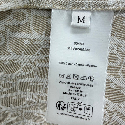 DIOR 26S SLEEVELESS MONOGRAM PRINT DRESS 1219
