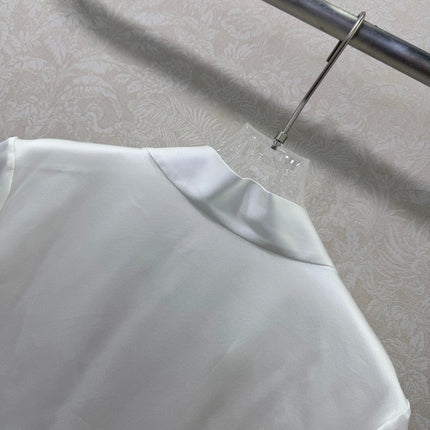 DIOR 26S SHORT-SLEEVE WAIST-TIED SHIRT 1216