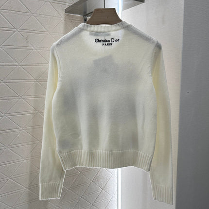 DIOR EMBROIDERED LANDSCAPE KNIT SWEATER 272312