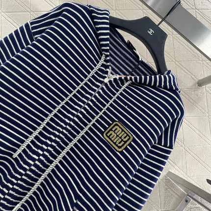 MIUMIU FLEECE HOODED JACKET STYLE 95
