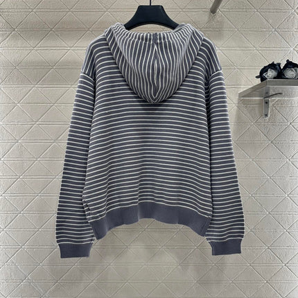 MIUMIU FLEECE HOODED JACKET STYLE 96