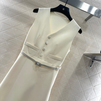 DIOR 25S SLEEVELESS DRESS WITH BELT STYLE 305