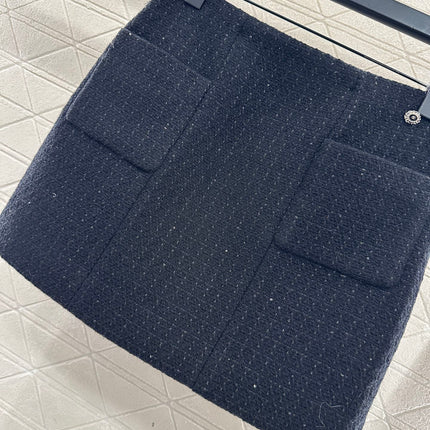 CHANEL 25S TWEED MINI SKIRT 303