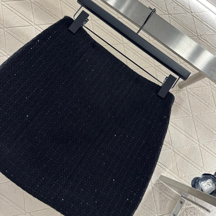 CHANEL 25S TWEED MINI SKIRT 303