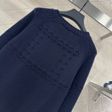 CHANEL 25S EMBROIDERED CROCHET SWEATER 348