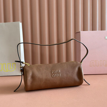 NAPPA POUCH 22 IN BRIARWOOD CALFSKIN