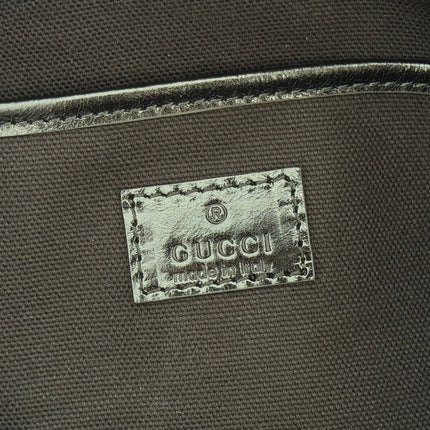 GUCCI 26S SHOULDER BAG 38 IN BLACK SHINY CALFSKIN