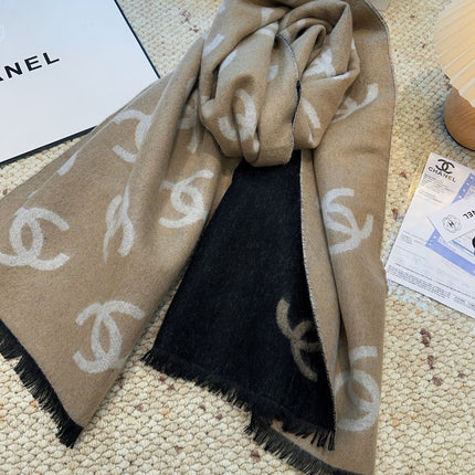 CHANEL 25S SCARF 200 CM IN CASHMERE 942780