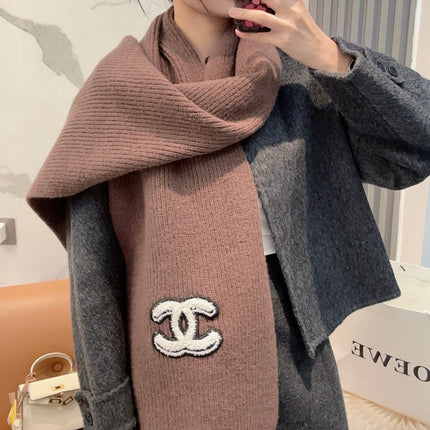 CHANEL 25S SCARF 175 IN CASHMERE 932231