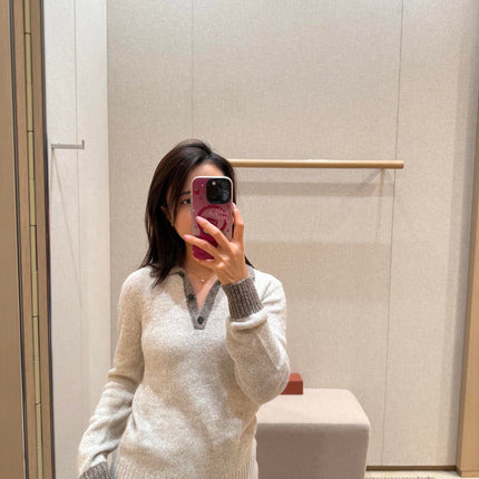 LP 26S CASHMERE POLO SWEATER 570