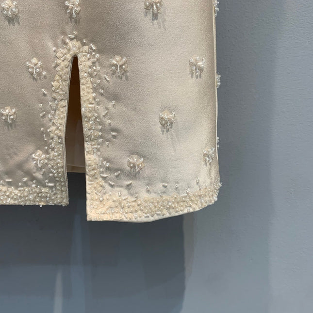 MIUMIU 26S SLEEVELESS WOOL SILK DRESS 978