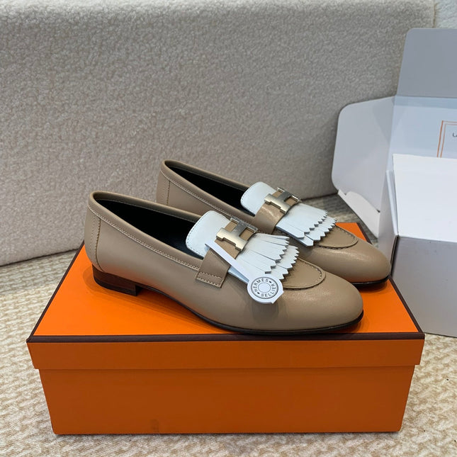 ROYAL LOAFER NUDE BROWN CALFSKIN