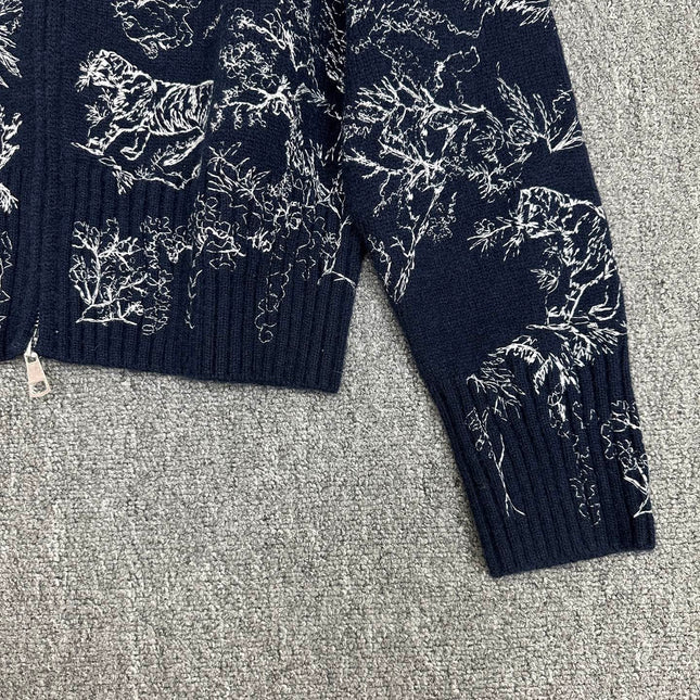 DIOR 25S KNIT CARDIGAN JACKET 551