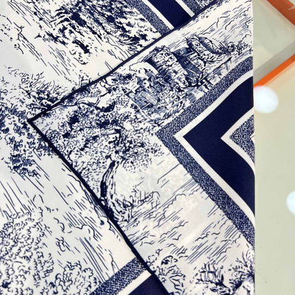 DIOR 26S SCARF 90CM IN SILK 198370