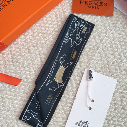 HERMES 26S SCARF 86 IN SILK 309595