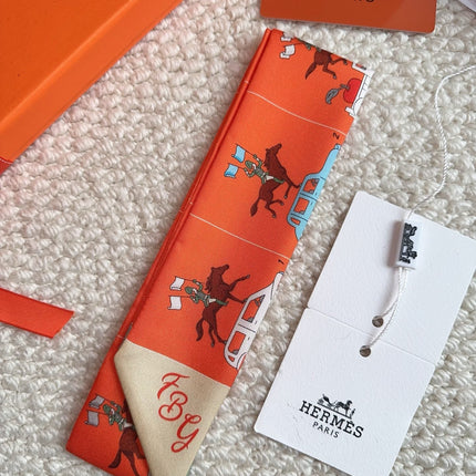 HERMES 26S SCARF 86 IN SILK 309602