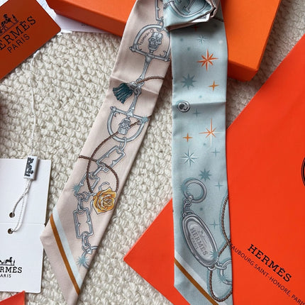 HERMES 26S SCARF 86 IN SILK 309617