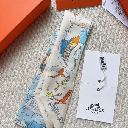 HERMES 26S SCARF 86 IN SILK 309633
