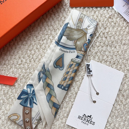 HERMES 26S SCARF 86 IN SILK 309639
