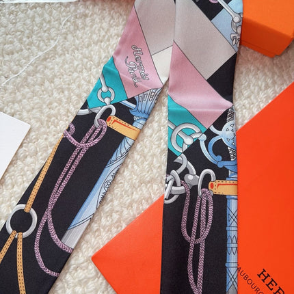 HERMES 26S SCARF 86 IN SILK 309643