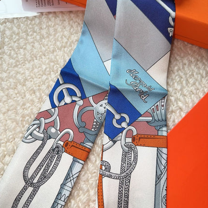 HERMES 26S SCARF 86 IN SILK 309644