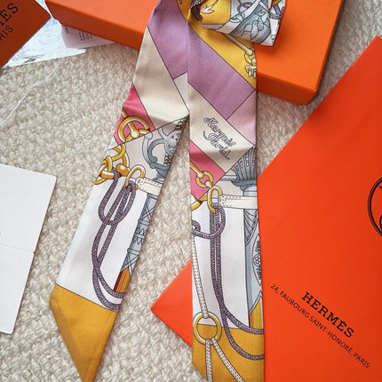HERMES 26S SCARF 86 IN SILK 309647