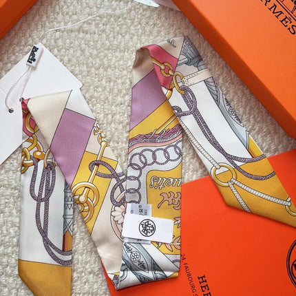 HERMES 26S SCARF 86 IN SILK 309648