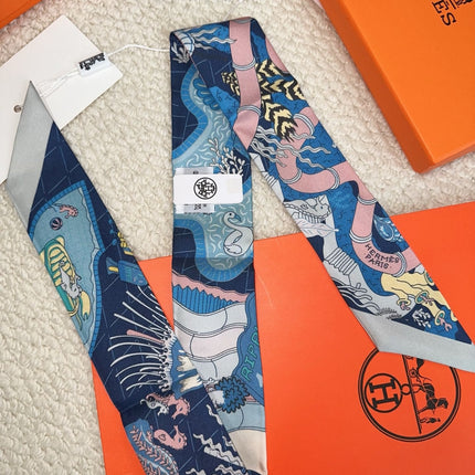 HERMES 26S SCARF 86 IN SILK 309650