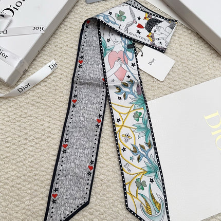 DIOR 26S SCARF 86CM IN SILK 311736