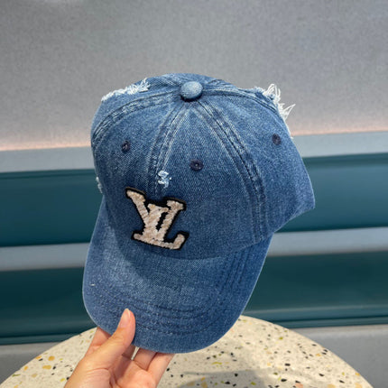 BASEBALL CAP IN CLASSIC BLUE DENIM 433085