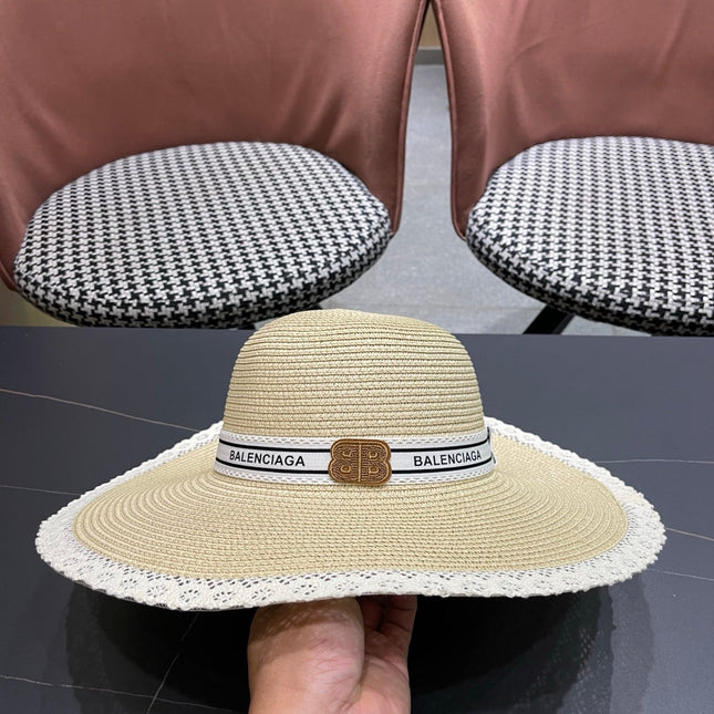BALENCIAGA 26S WIDE-BRIMMED HAT STYLE 109