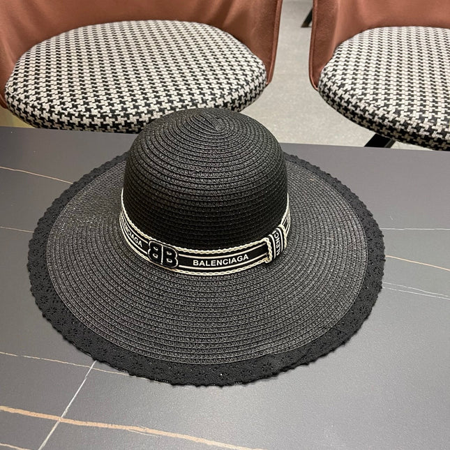 BALENCIAGA 26S WIDE-BRIMMED HAT STYLE 108